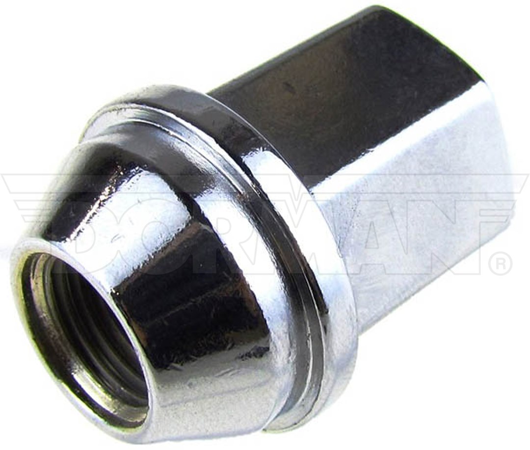 Dorman Lug Nut, Autograde™, M14-1.50 Thread Size, 38.5 Millimeter Overall Length, Medium Carbon Steel, Single – 611-011.1