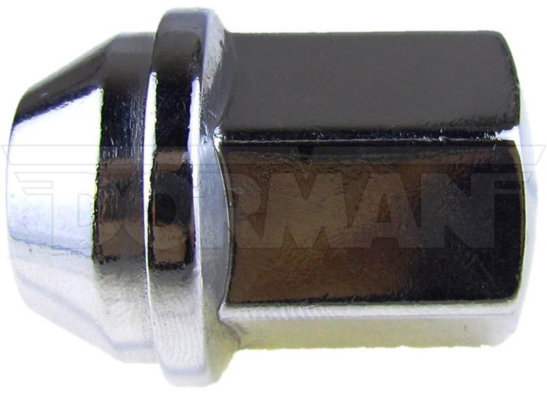 Dorman Lug Nut, Autograde™, M14-1.50 Thread Size, 38.5 Millimeter Overall Length, Medium Carbon Steel, Single – 611-011.1