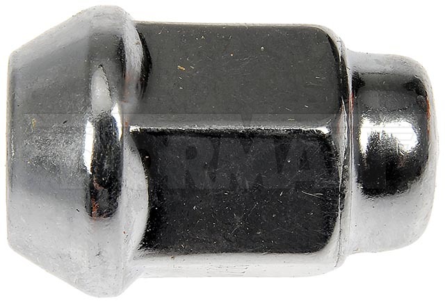 Dorman Lug Nut, Autograde™, 1.313 Inch Overall Length, 1/2-20 Thread Size, 60 Degree Conical Seat, Bagged, Capped, Closed End – 611-122.1
