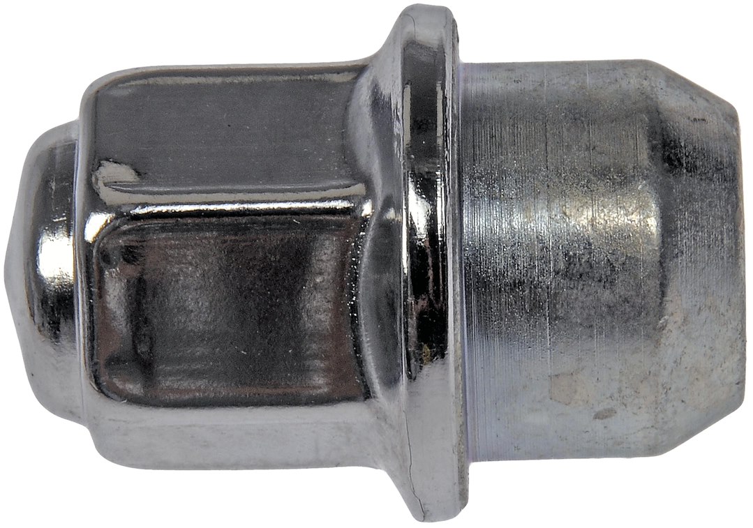 Dorman Lug Nut, Autograde™, 1.480 Inch Overall Length, 19 Millimeter Hex Size, 60 Degree Seat, Bagged, Chrome, Closed End – 611-306.1
