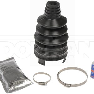 Dorman Axle Shaft CV Joint Boot, OE Solutions ™, With CV Joint Grease Pack/ 2 Clamps and 20 Gram Bottle of Adhesive – 614-700