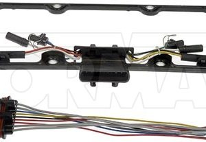 Dorman Valve Cover Gasket, OE Solutions ™, Silicone, 11.5 Millimeter Thickness, With Gasket/ Injector Harness/ Main Harness Pigtail – 615-201