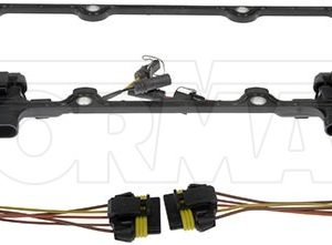 Dorman Valve Cover Gasket, OE Solutions ™, Silicone, 7.4 Millimeter Thickness, With Gasket/ Injector Harness/ Main Harness Pigtail – 615-202