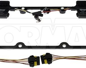 Dorman Valve Cover Gasket, OE Solutions ™, Silicone, 7.4 Millimeter Thickness, With Gasket/ Injector Harness/ Main Harness Pigtail – 615-202