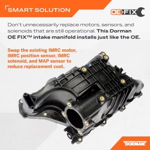 Dorman Intake Manifold, OE Solutions ™, Single Plane, Plastic, EGR, Street Legal – 615-311