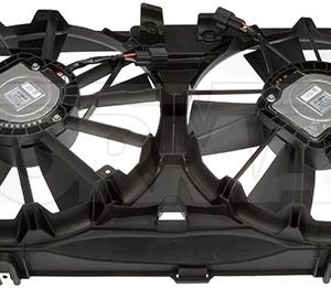 Dorman Cooling Fan, OE Solutions ™, Mechanical, Dual Fan, Clockwise Rotation, Plastic, Black, 12 Volt – 620-190