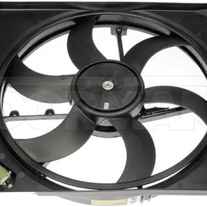 Dorman Radiator and Cooling Fan Assembly, OE Solutions™, 497 Millimeter Height X 35 Millime Depth Overall Dimensions, Clockwise, Black – 620-473
