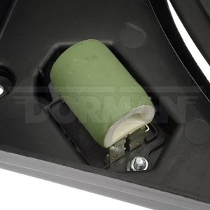 Dorman Radiator and Cooling Fan Assembly, OE Solutions™, 497 Millimeter Height X 35 Millime Depth Overall Dimensions, Clockwise, Black – 620-473
