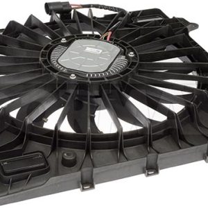 Dorman Radiator and Cooling Fan Assembly, OE Solutions™, 580 Millimeter Height X 95 Millime Depth Overall Dimensions, Clockwise, Black – 620-662