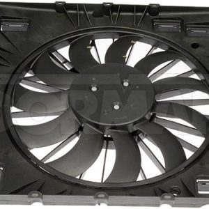 Dorman Radiator and Cooling Fan Assembly, OE Solutions™, 580 Millimeter Height X 95 Millime Depth Overall Dimensions, Clockwise, Black – 620-662