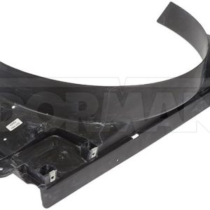 Dorman Cooling Fan Shroud, OE Solutions™, 1048 Millimeter Maximum Blade Diameter, Black, Plastic – 621-080