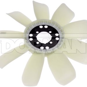 Dorman Cooling Fan Blade, OE Solutions™, White, Plastic, With 9 Blades – 621-104