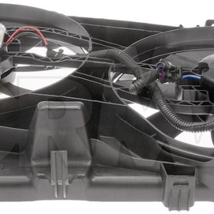 Dorman Radiator and Cooling Fan Assembly, OE Solutions ™, 250 Millimeter Diameter, Black, 13.6 Volt, 8 Blades – 621-392XD