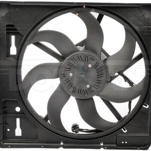Dorman Radiator and Cooling Fan Assembly, OE Solutions ™, Black, With Shroud – 621-601