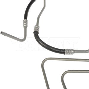 Dorman Oil Cooler Line, OE Solutions ™, 45 Inch Length, With 4 Transmission Lines/ 6 Threaded End Connectors/ 4 O-Rings and 3 Brackets – 624-551