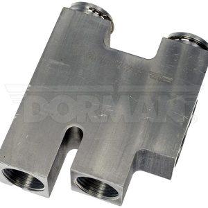 Dorman Transmission Oil Cooler Bypass Valve, OE Solutions ™, 2 Inlet/ 2 Outlet Port, 12.7 Millimeter Inlet/ Outlet Port Diameter – 624-647