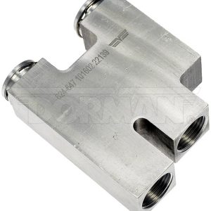 Dorman Transmission Oil Cooler Bypass Valve, OE Solutions ™, 2 Inlet/ 2 Outlet Port, 12.7 Millimeter Inlet/ Outlet Port Diameter – 624-647
