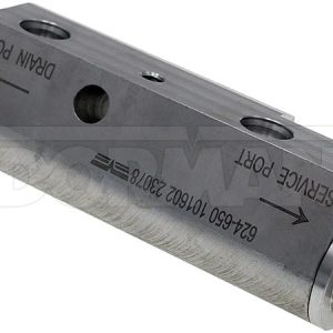Dorman Transmission Oil Cooler Bypass Valve, OE Solutions ™, 2 Inlet/ 2 Outlet Port, 3/8 Inch Port Diameter – 624-650