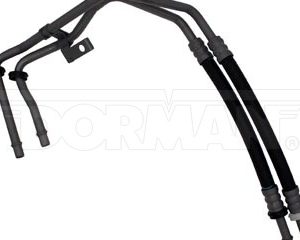Dorman Auto Trans Oil Cooler Hose Assembly, OE Solutions ™, 8 Inch Hose Overall Length, Flexible – 624-857