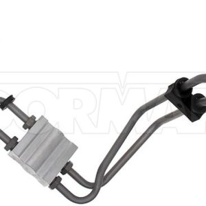 Dorman Auto Trans Oil Cooler Hose Assembly, OE Solutions ™, Straight, 15.3 Inch Length, 2 Retainer Clips/ Bracket – 624-868