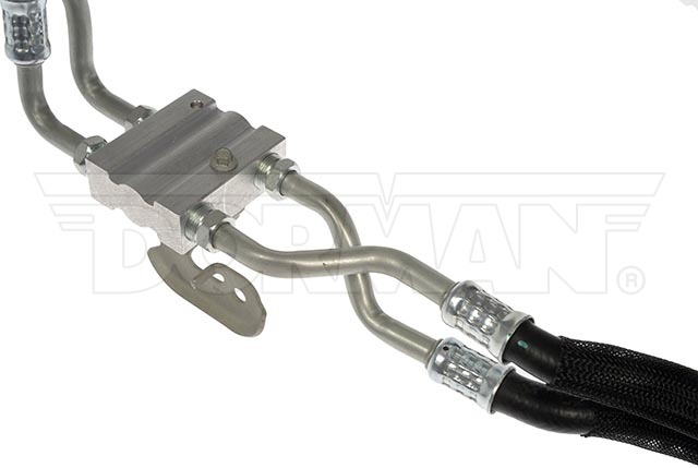 Dorman Auto Trans Oil Cooler Hose Assembly, OE Solutions™, Flexible, 25 Inch Length, 329 Degree Fahrenheit Maximum Operating Temperature – 624-970