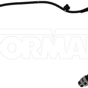 Dorman Heater Hose, OE Solutions ™, 6 Millimeter Outside Diameter, 880 Millimeter Length, Metal/ Plastic/ Rubber, Black/ Natural – 626-786