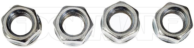 Dorman Differential Pinion Yoke Nut, OE Solutions™, M12 X 1.5 Thread, 17 Millimeter Hex, 11.5 Millimeter Overall Length, Silver, Steel – 630-032