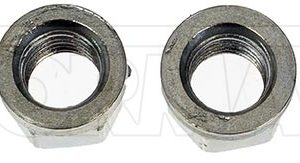 Dorman Differential Pinion Yoke Nut, OE Solutions™, M12 X 1.5 Thread, 17 Millimeter Hex, 11.5 Millimeter Overall Length, Silver, Steel – 630-032