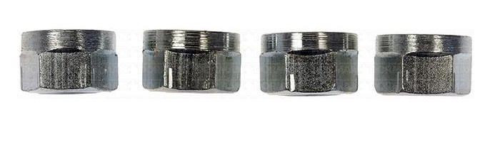 Dorman Differential Pinion Yoke Nut, OE Solutions™, M12 X 1.5 Thread, 17 Millimeter Hex, 11.5 Millimeter Overall Length, Silver, Steel – 630-032