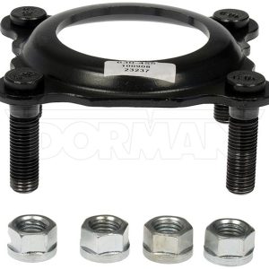 Dorman Axle Shaft Seal Retainer, OE Solutions™, 4.45 Inch Length X 3.82 Inch Width, 63.5 Millimeter Diameter Shaft, Black, Steel – 630-455