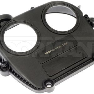 Dorman Timing Cover, OE Solutions ™, Plastic, Black, With Gaskets and Mounting Hardware – 635-144