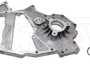 Dorman Timing Cover, OE Solutions™, Painted Black, Aluminum, With Gasket – 635-212