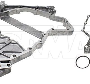 Dorman Timing Cover, OE Solutions™, Painted Black, Aluminum, With Gasket – 635-212