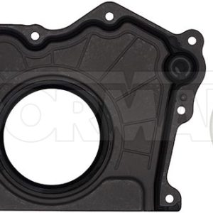 Dorman Crankshaft Seal, OE Solutions™, Rear, 7-3/4 Inch Length X 11 Inch Width X 0.59 Inch Depth, Painted, Gray, Aluminum, Single – 635-327