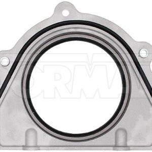 Dorman Crankshaft Seal, OE Solutions™, Rear, 6.8 Inch Length X 9.6 Inch Width X 2 Inch Depth, Natural, Metallic Gray, Aluminum, Single – 635-333