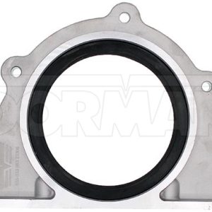 Dorman Crankshaft Seal, OE Solutions™, Rear, 6.8 Inch Length X 9.6 Inch Width X 2 Inch Depth, Natural, Metallic Gray, Aluminum, Single – 635-333