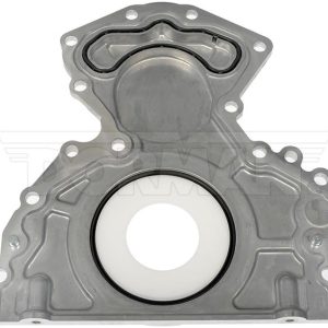Dorman Rear Main Seal Cover, OE Solutions™, Steel, 11 Inch Length X 10 Inch Width X 0.66 Inch Thickness, With 12 Bolts – 635-786