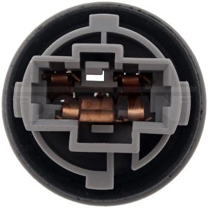 Dorman Headlight Socket, Techoice, Headlamp and Turn Signal Socket, 3 Blade Terminal, 1.4 Inch Length – 645-123