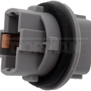 Dorman Headlight Socket, Techoice, Headlamp and Turn Signal Socket, 3 Blade Terminal, 1.4 Inch Length – 645-123