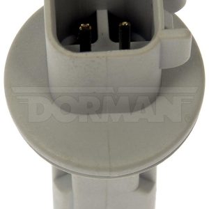 Dorman Turn Signal Light Socket, Techoice, 67.5 Millimeter Length, Male 2 Blade Pin Terminal, Water Resistant, Boxed – 645-193