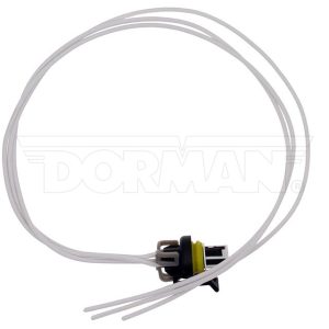 Dorman Throttle Body Connector, Techoice, 3 Blade Female, 18 Gauge Wire, 16.23 Inch Wiring Harness Length, Black/ Gray/ White/ Yellow – 645-244
