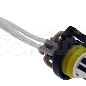 Dorman Throttle Body Connector, Techoice, 3 Blade Female, 18 Gauge Wire, 16.23 Inch Wiring Harness Length, Black/ Gray/ White/ Yellow – 645-244