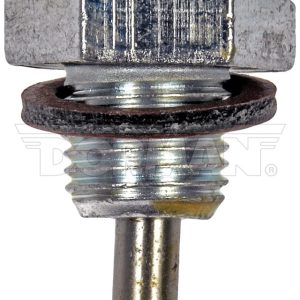 Dorman Oil Drain Plug, Autograde ™, 3/4 Inch Head, 1/2 Inch -20 Thread, Steel, Single, With Magnetic Tip, With Gasket – 65203