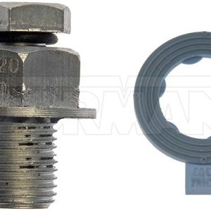 Dorman Oil Drain Plug, Autograde ™ Oil-Tite!, 6 Point Head, 1/2-20 Inch Thread, Single Oversize, Without Magnetic Tip, With Gasket – 65208