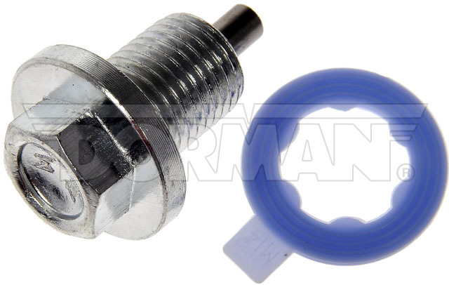 Dorman Oil Drain Plug, Autograde ™, 14 Millimeter Head, M14 -1.5 Thread, Single, With Magnetic Tip, With Gasket – 65216
