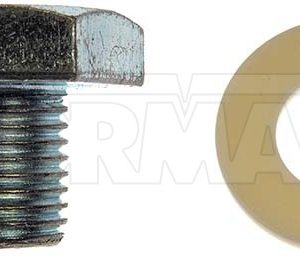 Dorman Oil Drain Plug, Autograde ™, 7/8 Inch Head, 1/2 Inch -20 Thread, 0.514 Inch Shank Length, Single, Without Magnetic Tip, With Gasket – 65245
