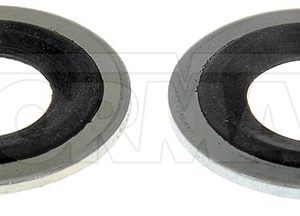 Dorman Oil Drain Plug Washer, Autograde ™, 1.95 Millimeter Thickness, 0.453 Inch Inside Diameter, 0.973 Inch Diameter, Metal/Rubber, Card of 2 – 65274