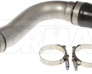 Dorman Turbocharger Intercooler Pipe, OE Solutions™, 25.2 Inch Length, 3-1/2 Inch Outside Diameter, Black, Steel/ Rubber, With 1 Clamp – 667-030