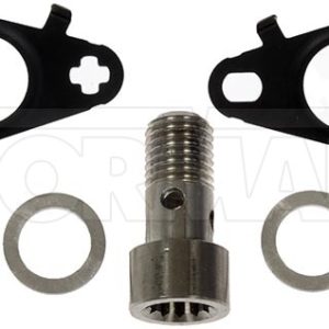 Dorman Turbocharger Oil Return Kit, OE Solutions ™, Aluminum, With Coolant Return Line/ Turbo Oil Line/ Oil Return Line – 667-072