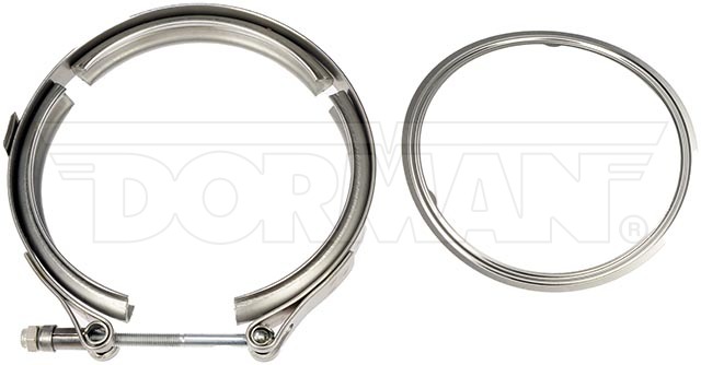 Dorman Exhaust Clamp, OE Solutions ™, V-Band Clamp, 6 Inch Diameter, Regular, Aluminum, Single – 667-190